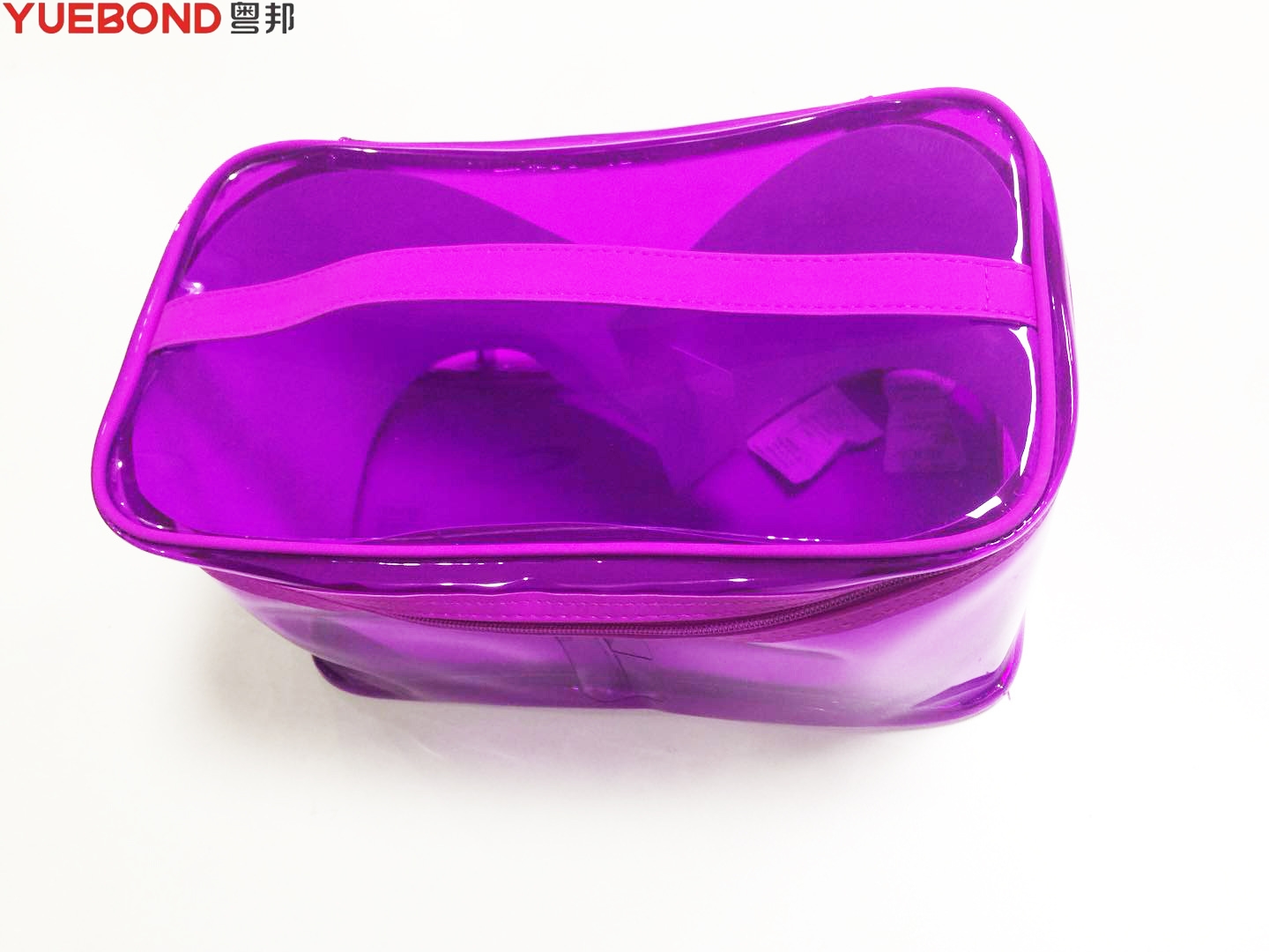 Colored PVC cosmetic box