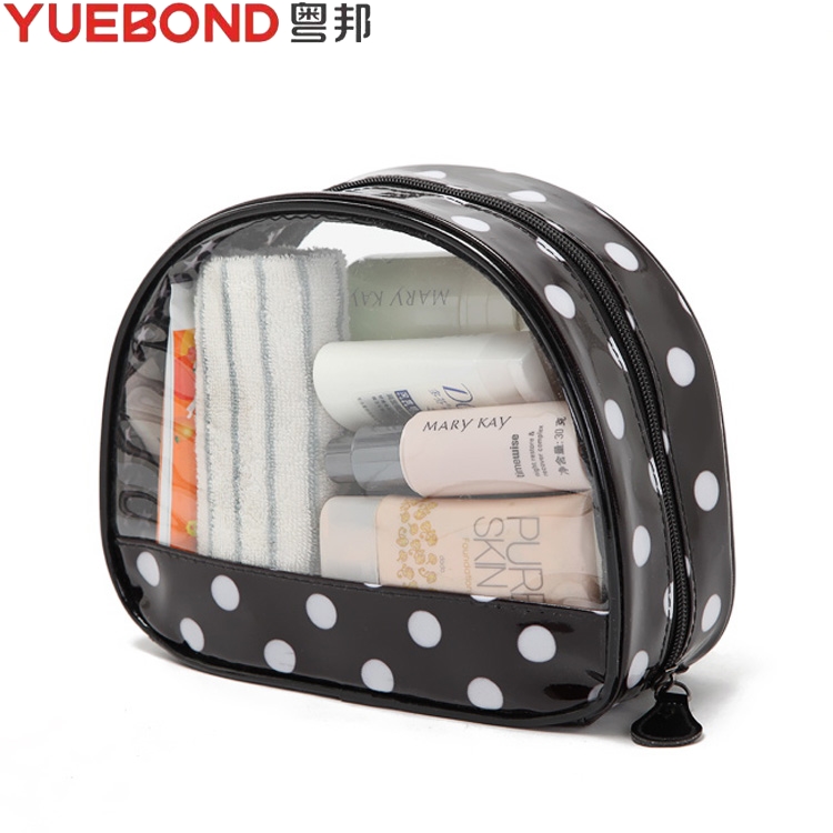 PVC semicircle makeup bag set